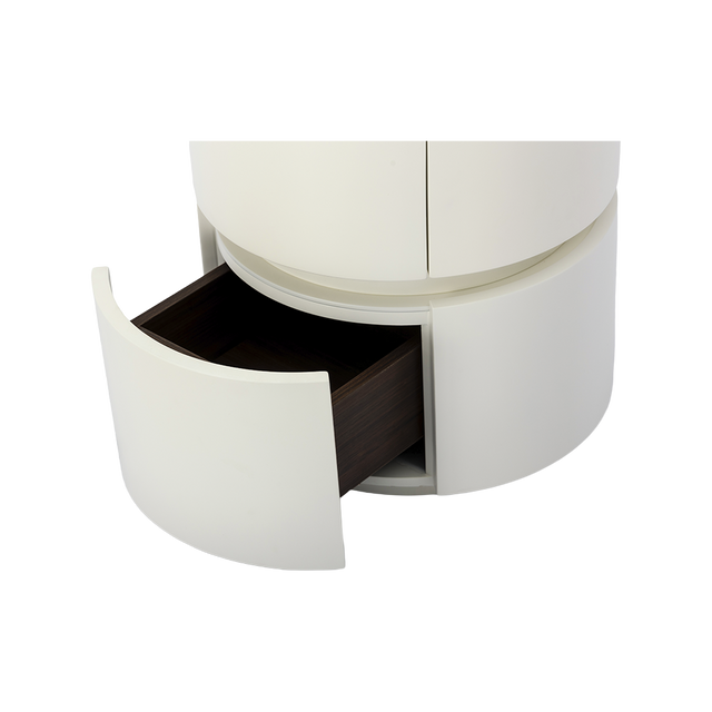 Alba Side Table Cream