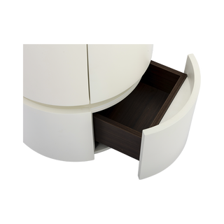 Alba Side Table Cream
