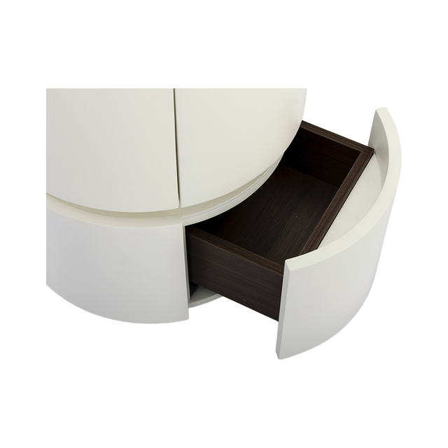 Alba Side Table Cream