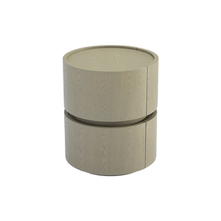 Alba Side Table White Ash Wood