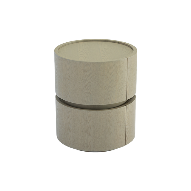 Alba Side Table White Ash Wood