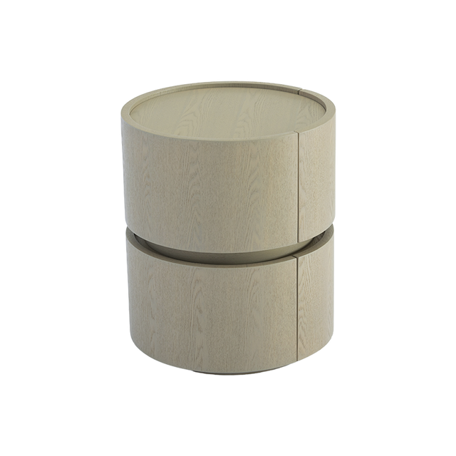 Alba Side Table White Ash Wood