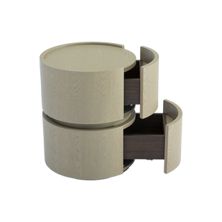 Alba Side Table White Ash Wood