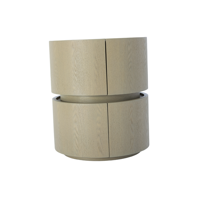 Alba Side Table White Ash Wood