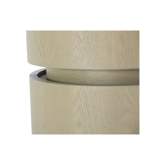 Alba Side Table White Ash Wood