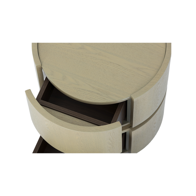 Alba Side Table White Ash Wood