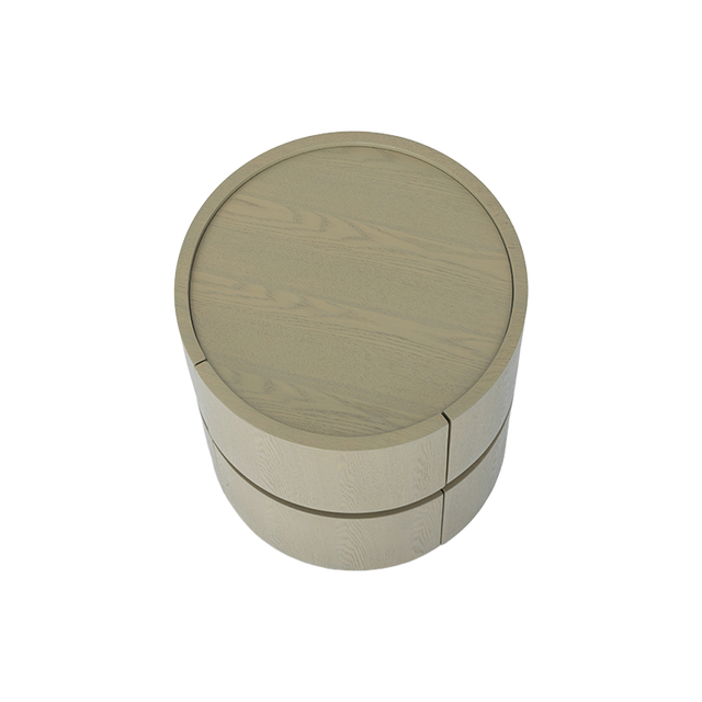 Alba Side Table White Ash Wood