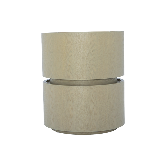 Alba Side Table White Ash Wood
