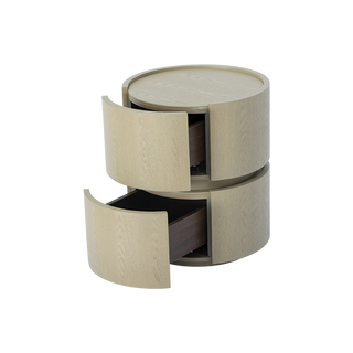 Alba Side Table White Ash Wood