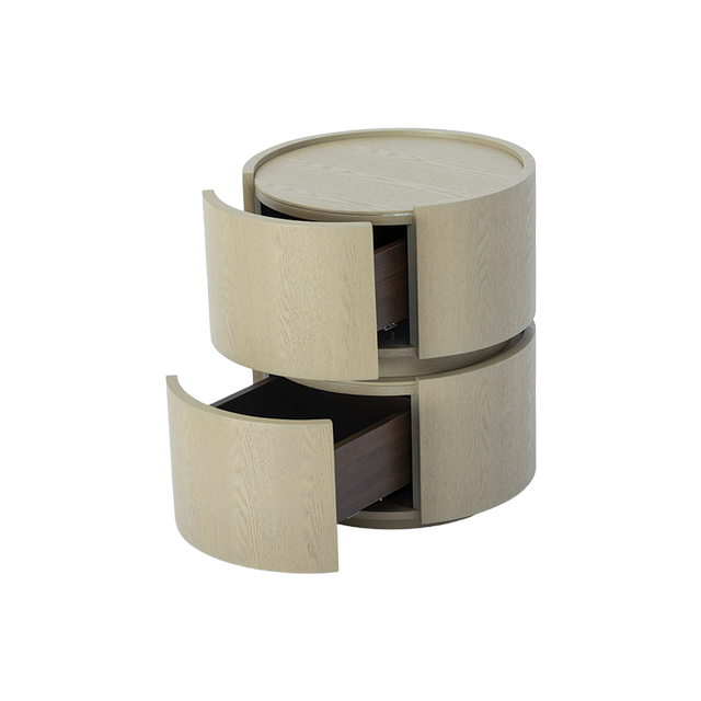 Alba Side Table White Ash Wood