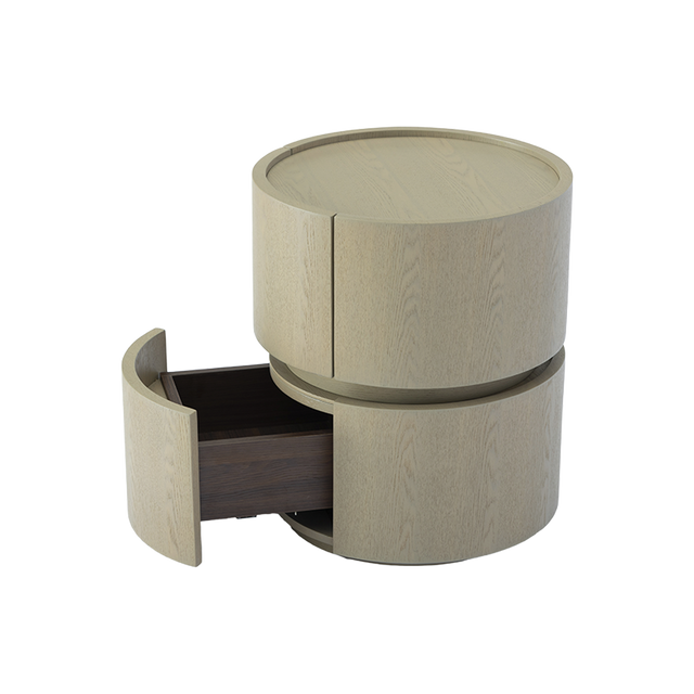 Alba Side Table White Ash Wood