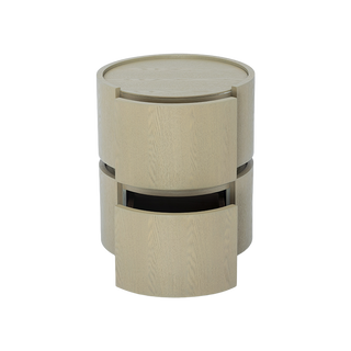 Alba Side Table White Ash Wood