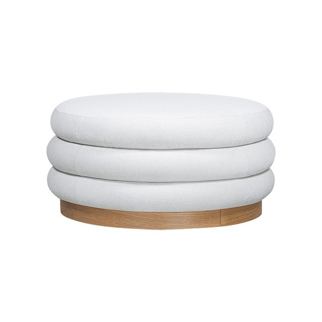 Alden Ottoman w/ Storage Beige