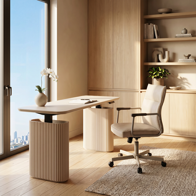 Alpha Office Chair Cream