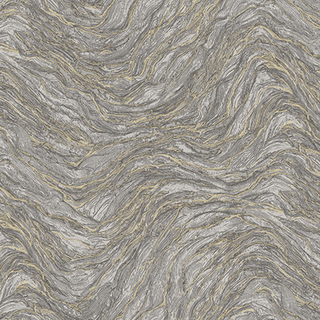 Amalfi Wallpaper Silver Onyx