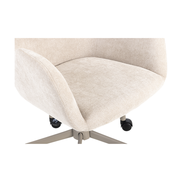 Amber Office Chair Light Mocha