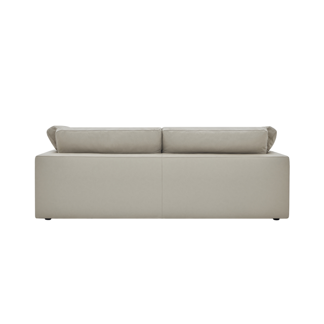 Bloom Leather 3 Seater Sofa Mocha
