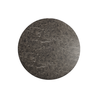 Bloom Round Dining Table Brown Marble