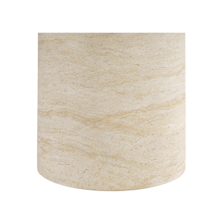 Bloom Round Dining Table Travertine