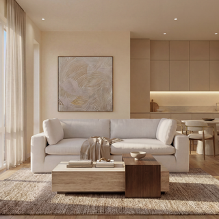 Bloom 3 Seater Sofa White