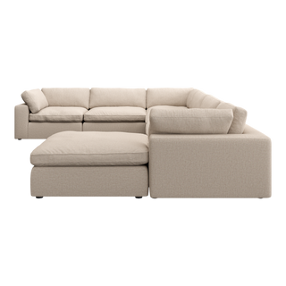 Bloom Extended Sectional Modular Sofa Beige