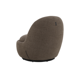 Boba Swivel Lounge Chair Brown