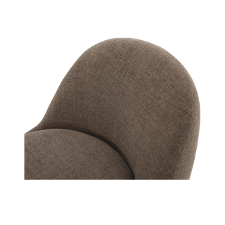 Boba Swivel Lounge Chair Brown