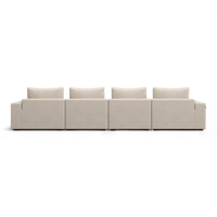 Braxton 4-Piece Sofa Cream