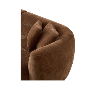 Brera 4 Seater Sofa Cognac
