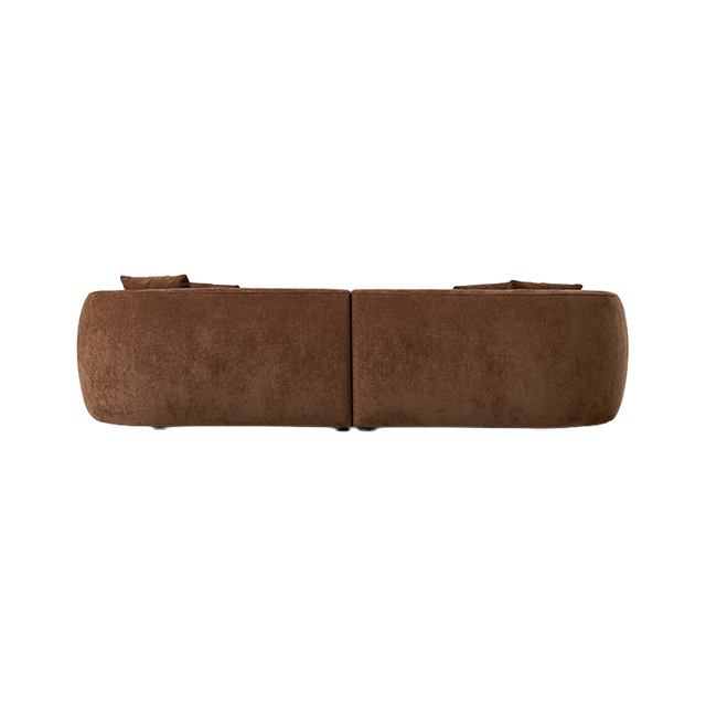 Brera 4 Seater Sofa Cognac