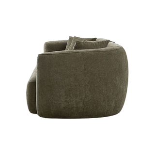 Brera 4 Seater Sofa Olive Green