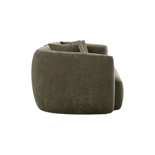 Brera 4 Seater Sofa Olive Green