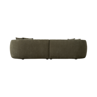 Brera 4 Seater Sofa Olive Green