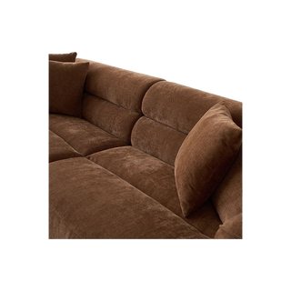 Brera 4 Seater Sofa Cognac