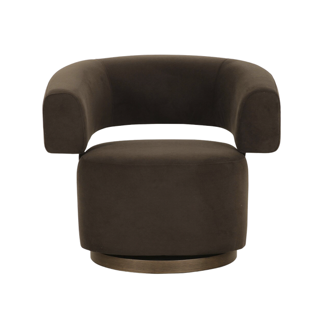 Bruna Lounge Chair Brown
