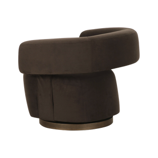 Bruna Lounge Chair Brown