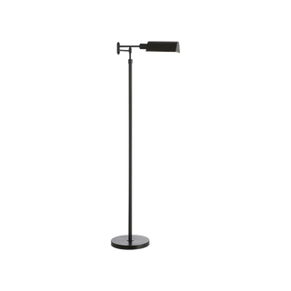 Calvus Task Floor Lamp Black