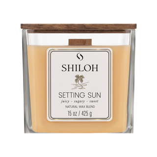 Shiloh Signature Candle Setting Sun