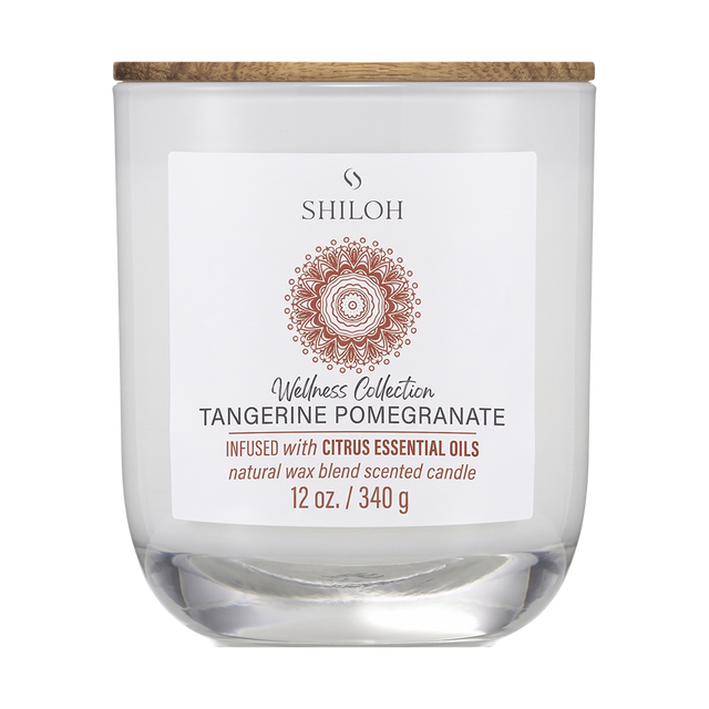 Shiloh Signature Candle Tangerine Pomegranate