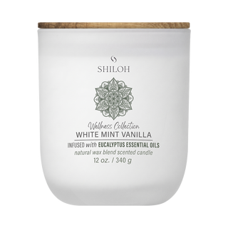 Shiloh Signature Candle White Mint Vanilla