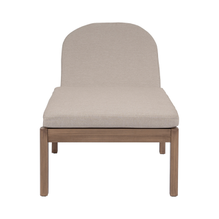 Capra Outdoor Deck Chair Beige