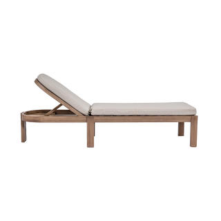 Capra Outdoor Deck Chair Beige