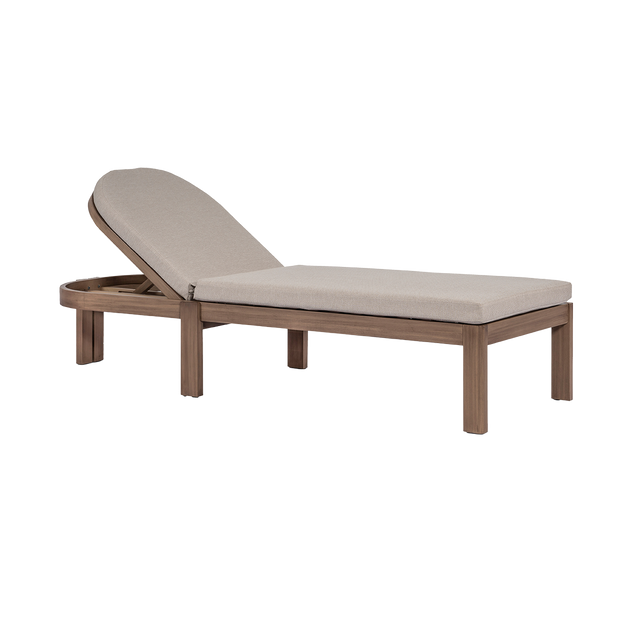 Capra Outdoor Deck Chair Beige