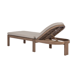 Capra Outdoor Deck Chair Beige