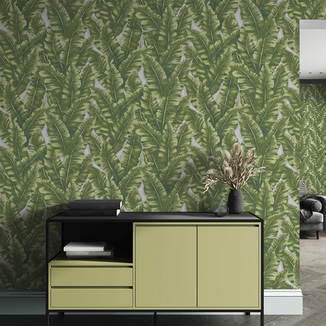 Capri Wallpaper Banana Leaf