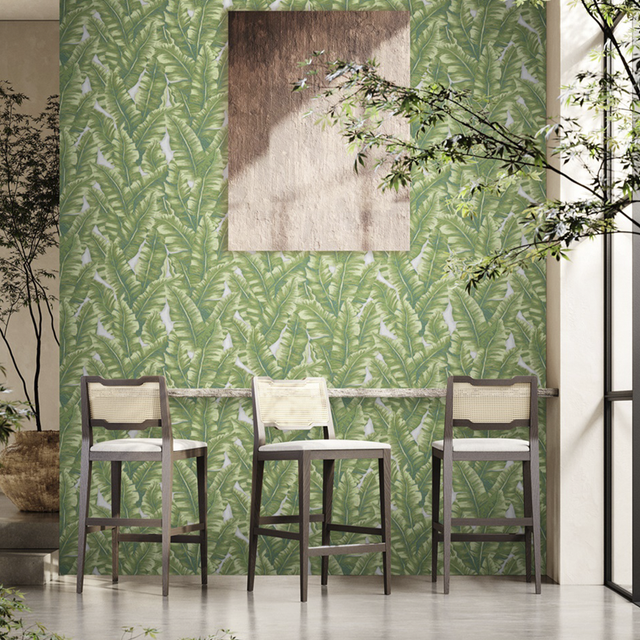 Capri Wallpaper Banana Leaf