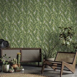 Capri Wallpaper Banana Leaf
