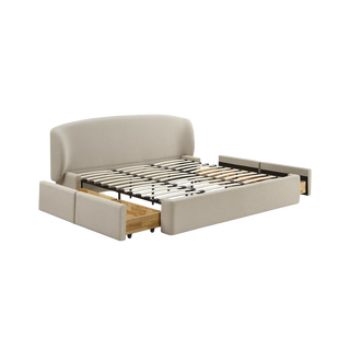 Capri King Bed Cream