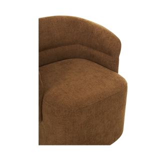 Clara Lounge Chair Warm Cognac