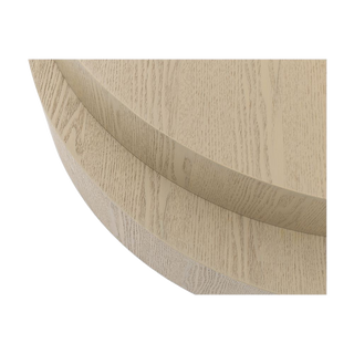 Cleo Coffee Table White Ash Wood